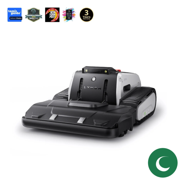 Lymow One Plus Robotic Lawn Mower – RTK-VSLAM, Dual Rotary Blades & Track Drive