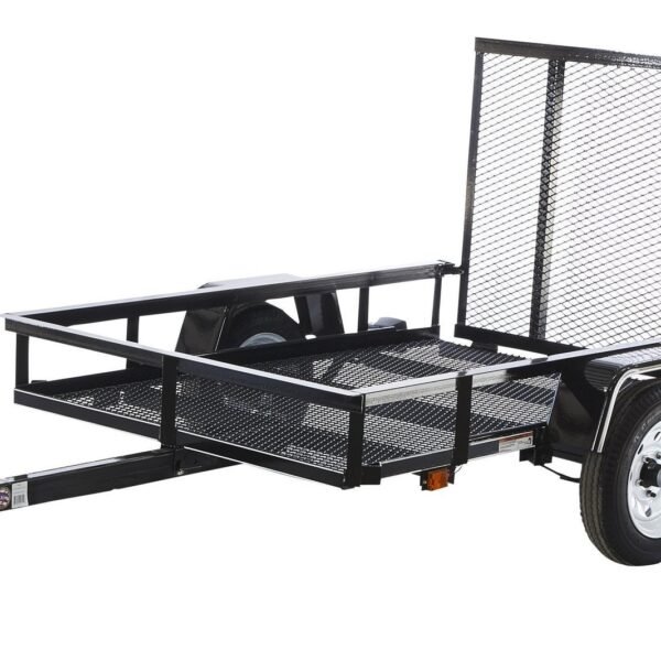 Carry-On Trailer 4-ft x 7-ft Steel Mesh Utility Trailer