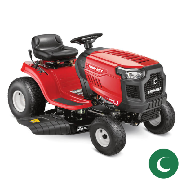 Troy-Bilt Pony 42-Inch 547cc Gas Riding Lawn Mower with 7-Speed Transmission