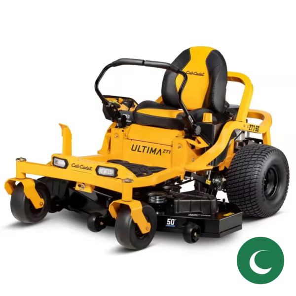 Cub Cadet Ultima Series ZT1 50-Inch 23 HP Kawasaki FR691V Zero-Turn Mower with AeroForce Fabricated Deck