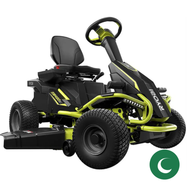 RYOBI RY48111 38-Inch 48V 100Ah Brushless Battery Electric Riding Lawn Mower