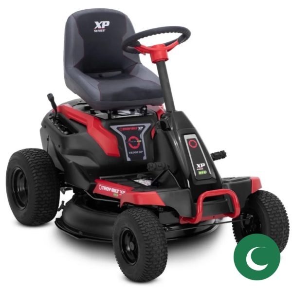 Troy-Bilt TB30E XP 30-Inch 56V MAX 30Ah Lithium-Ion Cordless Electric Riding Lawn Mower