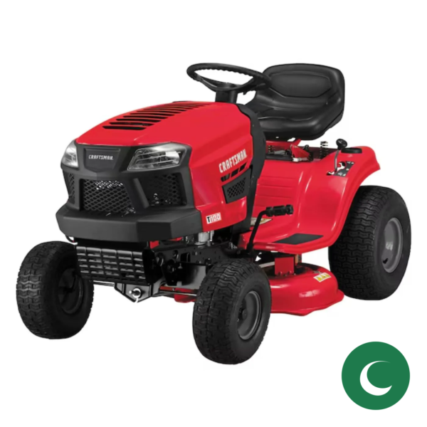 CRAFTSMAN T100 36-Inch 11.5 HP Briggs & Stratton Gas Riding Lawn Mower with 7-Speed Transmission